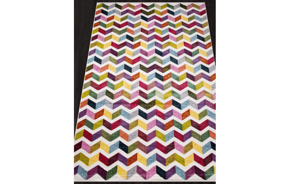 Детский ковер C056 - MULTICOLOR-GRAY