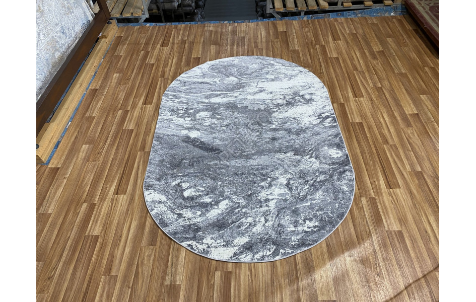 Ковер 8483 CREAM / GREY овал AXEL