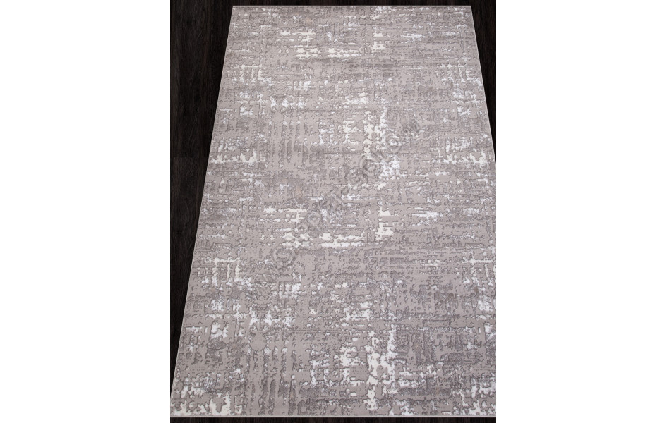 Ковер 8667 - GRAY-CREAM - Прямоугольник - коллекция RICHI