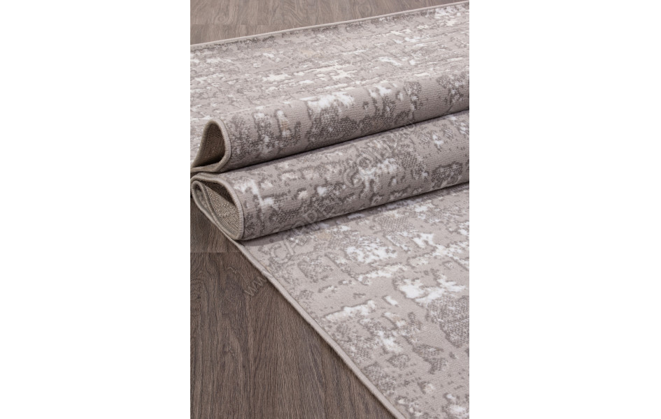 Ковер 8667 - GRAY-CREAM - Прямоугольник - коллекция RICHI