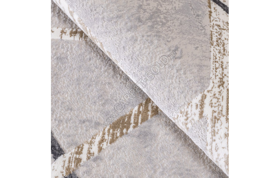 КОВРЫ ДИЗАЙН N914A ЦВЕТ SH_CREAM / SH_L_GRAY Prado