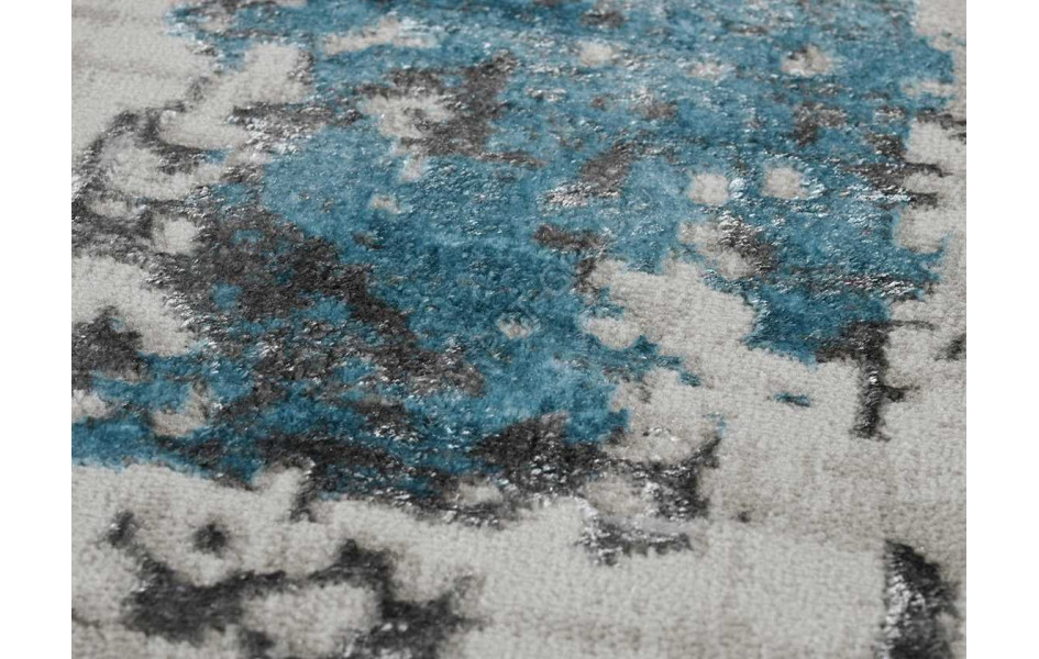 38637A STAN BLUE FLS / BEIGE COK Eliza