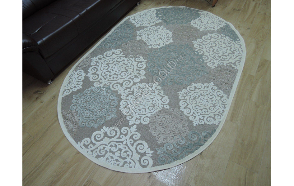 Бельгийский ковер Genova 38001 6555 90 Овал