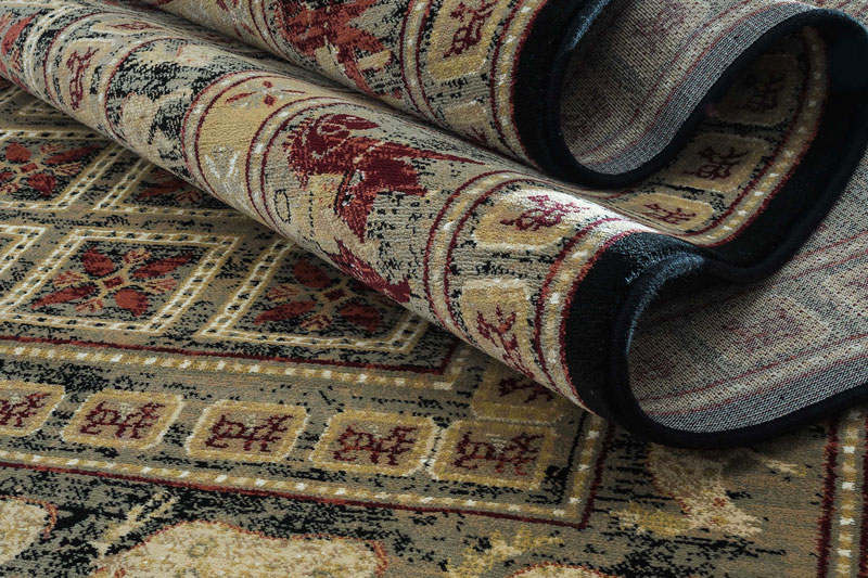 Модный ковер из вискозы